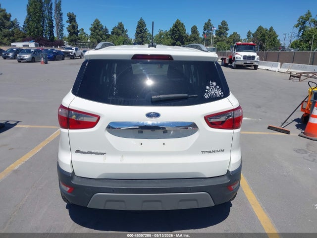 Продаж на аукціоні авто 2021 Ford Ecosport Titanium, vin: MAJ3S2KE0MC412568, номер лоту: 45097285
