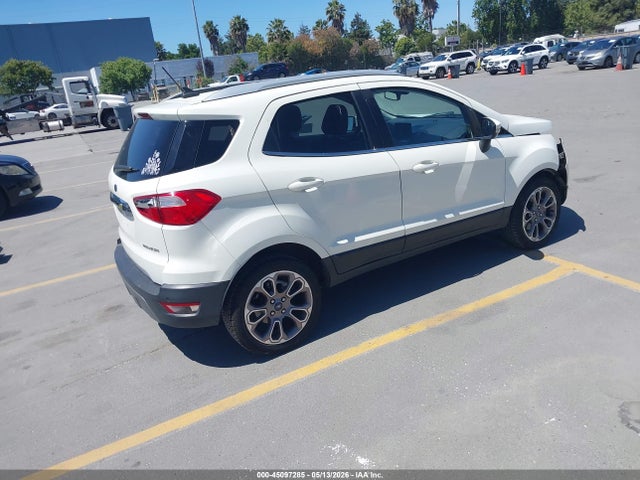 Продаж на аукціоні авто 2021 Ford Ecosport Titanium, vin: MAJ3S2KE0MC412568, номер лоту: 45097285