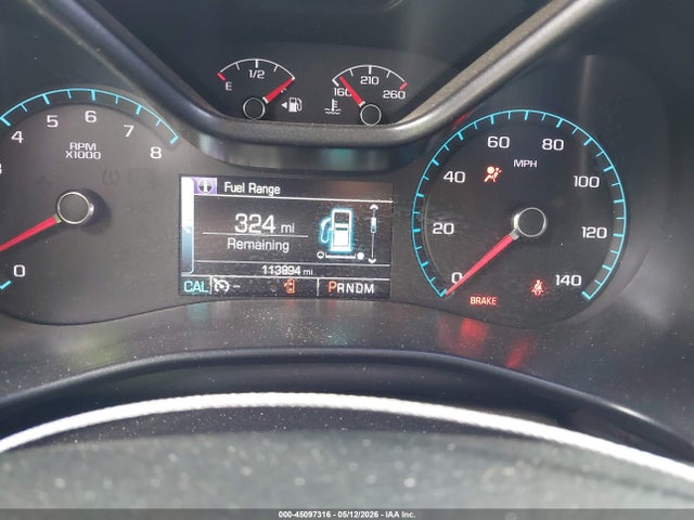 45097316 :رقم المزاد ، 1GCGTCE31G1123420 vin ، 2016 Chevrolet Colorado Lt مزاد بيع