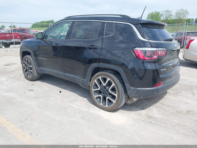 Продаж на аукціоні авто 2018 Jeep Compass Limited 4x4, vin: 3C4NJDCB7JT201745, номер лоту: 45097457