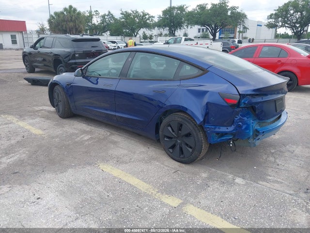 2025 Tesla Model 3 Long Range Rear-wheel Drive/standard Rear-wheel Drive მანქანა იყიდება აუქციონზე, vin: 5YJ3E1EA7SF913509, აუქციონის ნომერი: 45097471