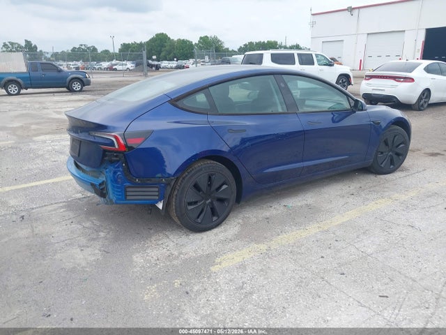 2025 Tesla Model 3 Long Range Rear-wheel Drive/standard Rear-wheel Drive მანქანა იყიდება აუქციონზე, vin: 5YJ3E1EA7SF913509, აუქციონის ნომერი: 45097471