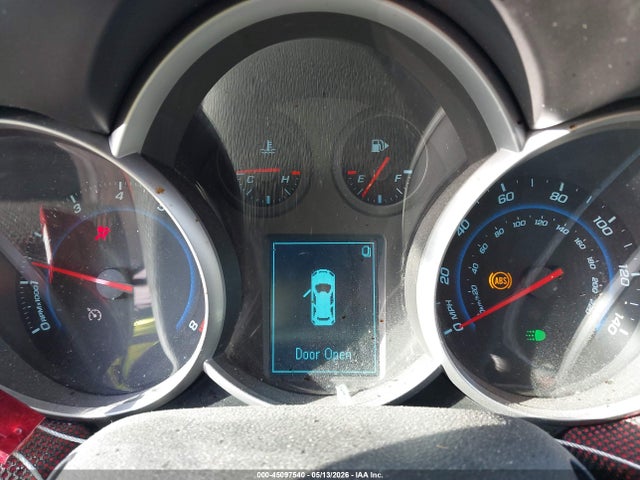 45097540 :رقم المزاد ، 1G1PF5S96B7100161 vin ، 2011 Chevrolet Cruze 1lt مزاد بيع