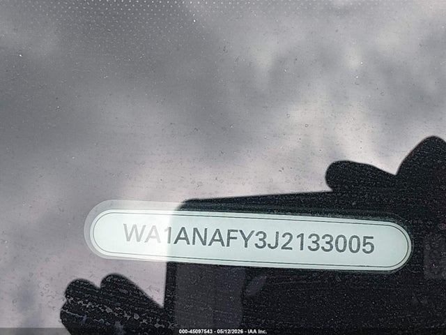 WA1ANAFY3J2133005 Audi Q5 2.0t Premium/2.0t Tech Premium