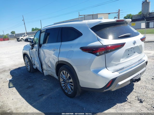 2026 Toyota Highlander Platinum მანქანა იყიდება აუქციონზე, vin: 5TDKDRBH1TS600368, აუქციონის ნომერი: 45097696