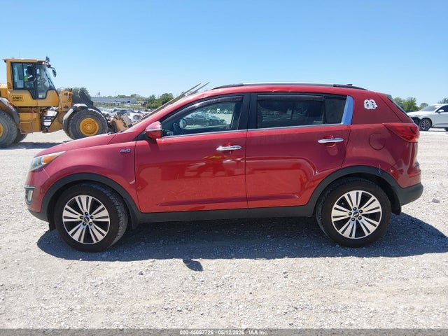 45097726 :رقم المزاد ، KNDPCCAC1E7571253 vin ، 2014 Kia Sportage Ex مزاد بيع