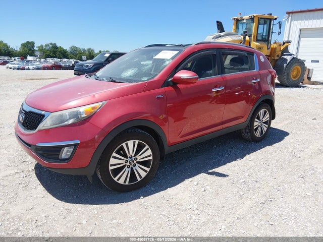 45097726 :رقم المزاد ، KNDPCCAC1E7571253 vin ، 2014 Kia Sportage Ex مزاد بيع