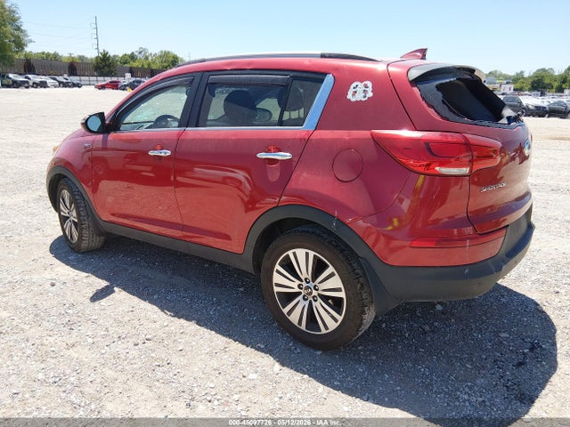 45097726 :رقم المزاد ، KNDPCCAC1E7571253 vin ، 2014 Kia Sportage Ex مزاد بيع