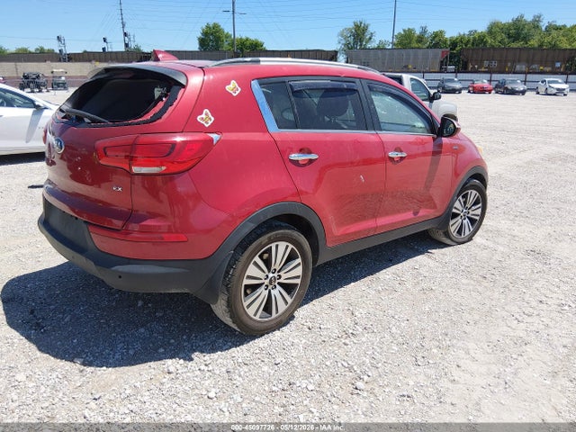 45097726 :رقم المزاد ، KNDPCCAC1E7571253 vin ، 2014 Kia Sportage Ex مزاد بيع