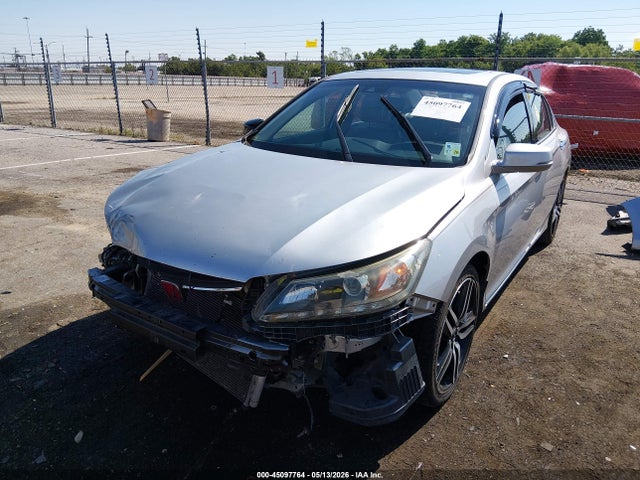 Honda Accord Ex-l V-6 2014 1HGCR3F84EA019638 Image 2