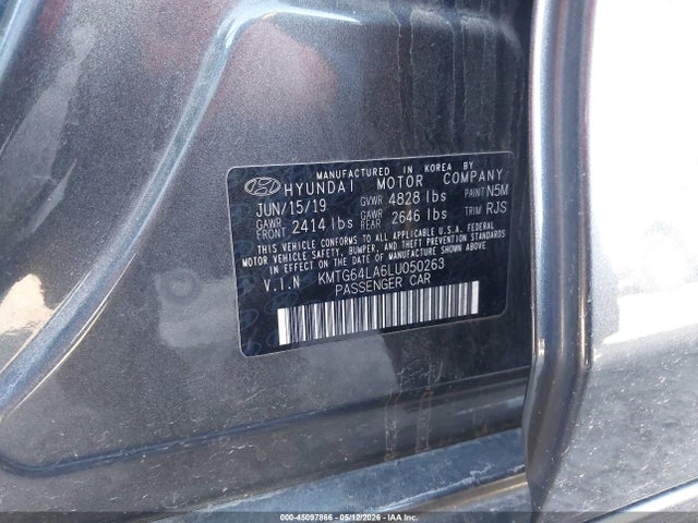 Genesis G70 2.0t Awd 2020 KMTG64LA6LU050263 Image 9