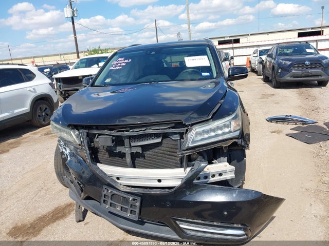 2016 Acura Mdx Advance   Entertainment Packages/advance Package მანქანა იყიდება აუქციონზე, vin: 5FRYD4H94GB046877, აუქციონის ნომერი: 45097893