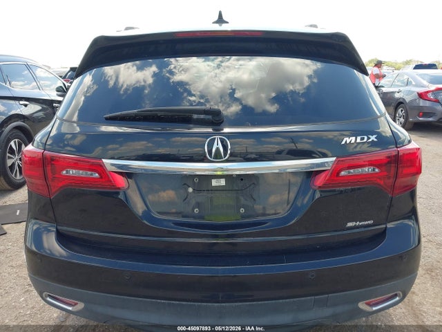 2016 Acura Mdx Advance   Entertainment Packages/advance Package მანქანა იყიდება აუქციონზე, vin: 5FRYD4H94GB046877, აუქციონის ნომერი: 45097893