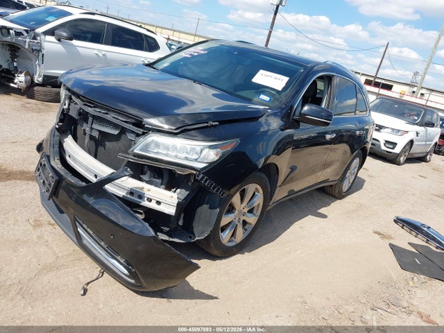 2016 Acura Mdx Advance   Entertainment Packages/advance Package მანქანა იყიდება აუქციონზე, vin: 5FRYD4H94GB046877, აუქციონის ნომერი: 45097893