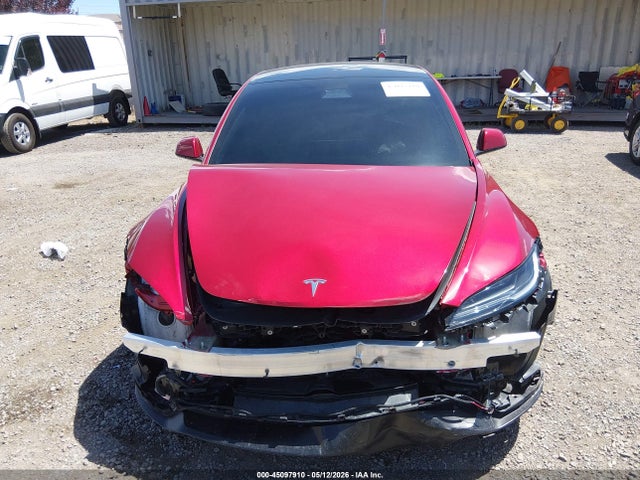 45097910 :رقم المزاد ، 5YJ3E1ET3SF072905 vin ، 2025 Tesla Model 3 Performance All-wheel Drive مزاد بيع