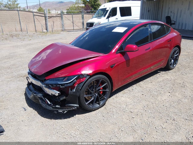 45097910 :رقم المزاد ، 5YJ3E1ET3SF072905 vin ، 2025 Tesla Model 3 Performance All-wheel Drive مزاد بيع