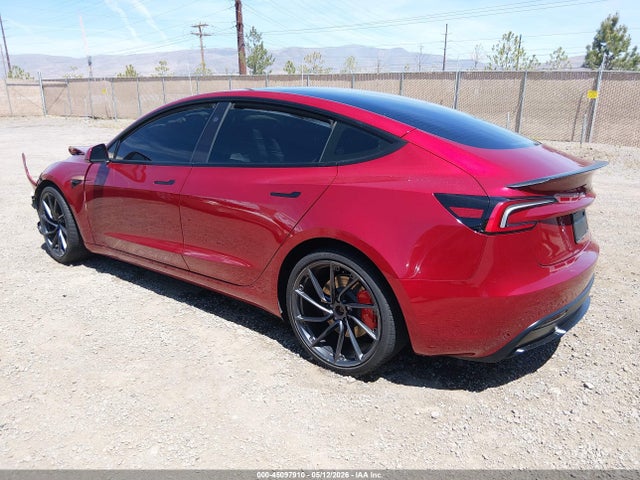 45097910 :رقم المزاد ، 5YJ3E1ET3SF072905 vin ، 2025 Tesla Model 3 Performance All-wheel Drive مزاد بيع