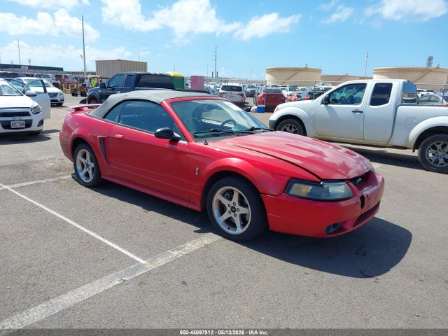 2001 Ford Mustang Cobra მანქანა იყიდება აუქციონზე, vin: 1FAFP46V41F232878, აუქციონის ნომერი: 45097912