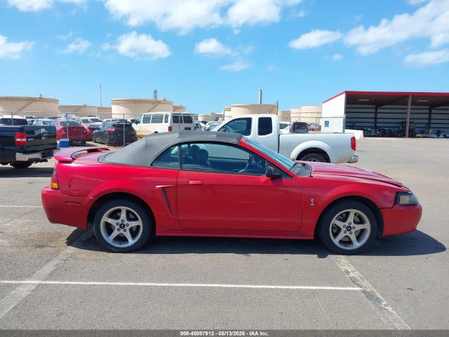 45097912 :رقم المزاد ، 1FAFP46V41F232878 vin ، 2001 Ford Mustang Cobra مزاد بيع