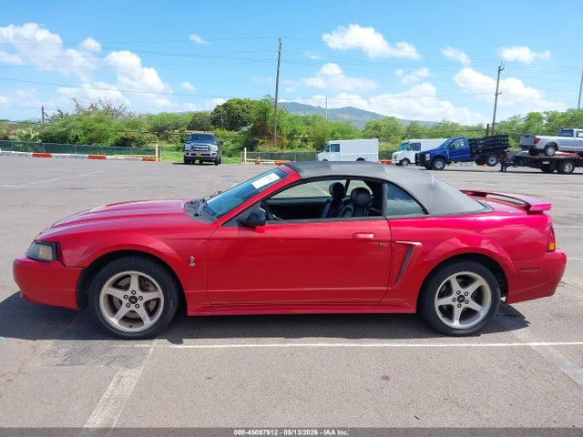 45097912 :رقم المزاد ، 1FAFP46V41F232878 vin ، 2001 Ford Mustang Cobra مزاد بيع