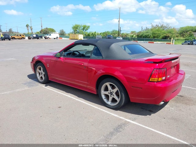 45097912 :رقم المزاد ، 1FAFP46V41F232878 vin ، 2001 Ford Mustang Cobra مزاد بيع