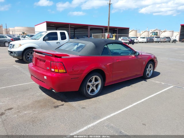 45097912 :رقم المزاد ، 1FAFP46V41F232878 vin ، 2001 Ford Mustang Cobra مزاد بيع