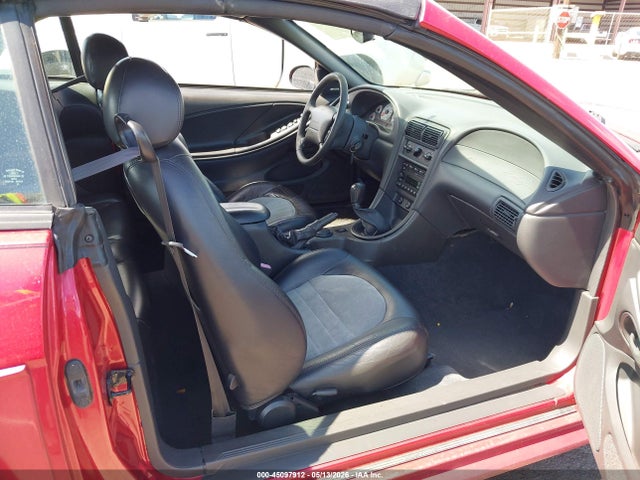 45097912 :رقم المزاد ، 1FAFP46V41F232878 vin ، 2001 Ford Mustang Cobra مزاد بيع