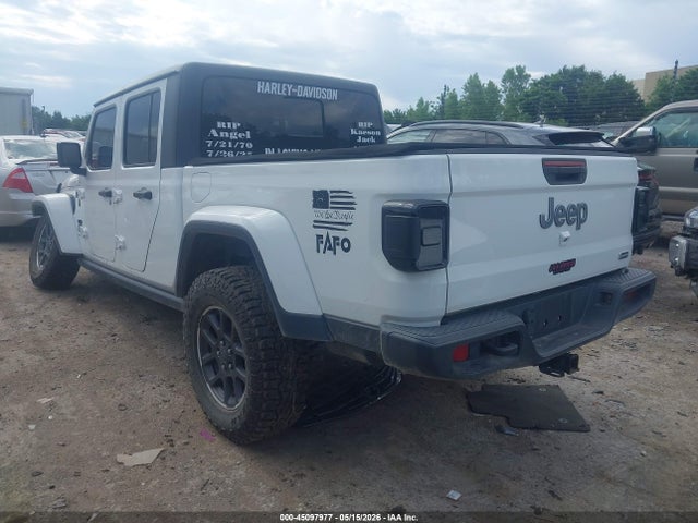 Aukcja sprzedaży 2020 Jeep Gladiator Overland 4x4, vin: 1C6HJTFG9LL174794, numer aukcji: 45097977