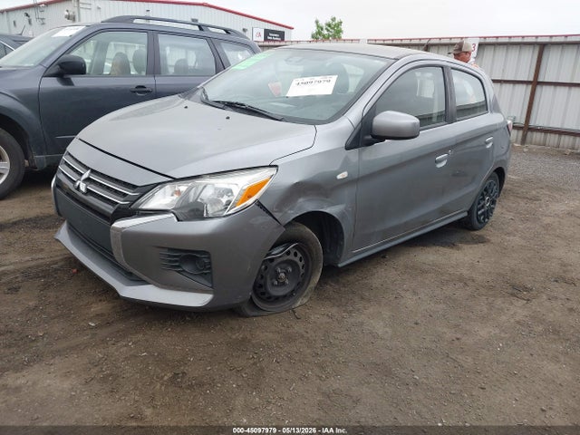45097979 :رقم المزاد ، ML32AUHJ9MH003211 vin ، 2021 Mitsubishi Mirage Carbonite Edition/es/le مزاد بيع