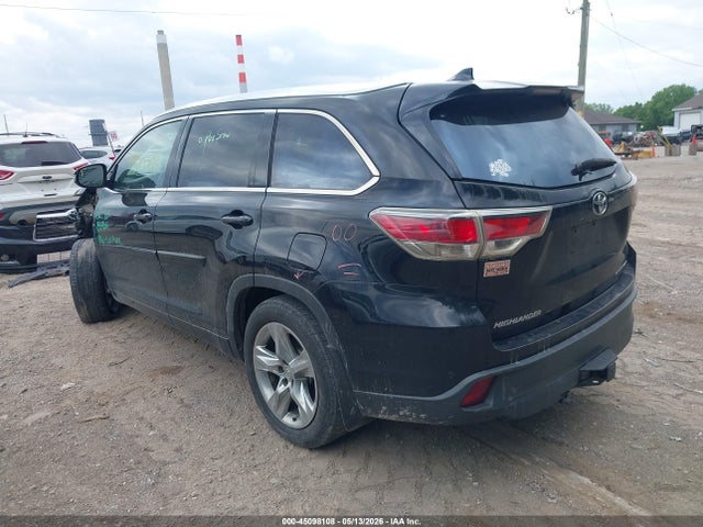 Aukcja sprzedaży 2015 Toyota Highlander Limited V6, vin: 5TDDKRFH7FS140484, numer aukcji: 45098108
