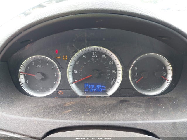 45098142 :رقم المزاد ، 5NPEU46F89H477725 vin ، 2009 Hyundai Sonata Limited V6 مزاد بيع