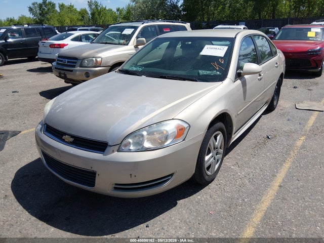 2009 Chevrolet Impala Ls მანქანა იყიდება აუქციონზე, vin: 2G1WB57K391283030, აუქციონის ნომერი: 45098162
