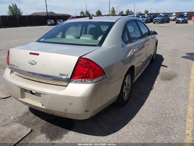 2009 Chevrolet Impala Ls მანქანა იყიდება აუქციონზე, vin: 2G1WB57K391283030, აუქციონის ნომერი: 45098162
