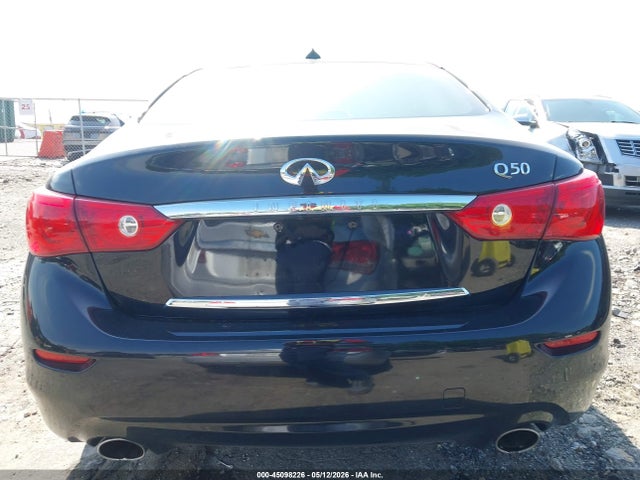 45098226 :رقم المزاد ، JN1BV7AP5EM691205 vin ، 2014 Infiniti Q50 Premium مزاد بيع