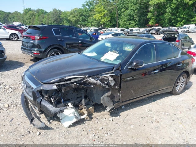 45098226 :رقم المزاد ، JN1BV7AP5EM691205 vin ، 2014 Infiniti Q50 Premium مزاد بيع