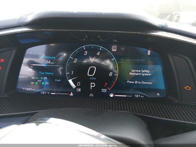 1G1YC3D49P5120717 Chevrolet Corvette Stingray Rwd 3lt