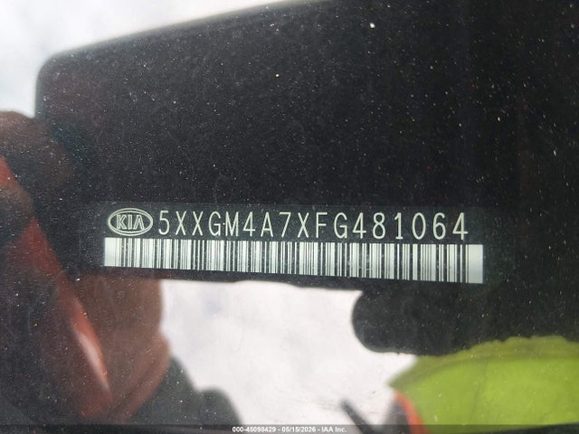 Aukcja sprzedaży 2015 Kia Optima Lx, vin: 5XXGM4A7XFG481064, numer aukcji: 45098429