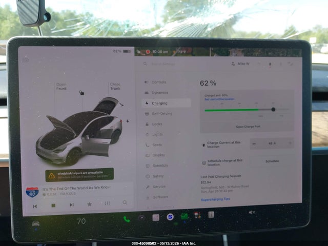 45098502 :رقم المزاد ، 5YJYGDEFXLF039994 vin ، 2020 Tesla Model Y Long Range Dual Motor All-wheel Drive/performance Dual Motor All-wheel Drive مزاد بيع