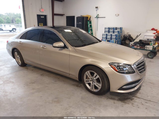 2019 Mercedes-benz S 450 მანქანა იყიდება აუქციონზე, vin: WDDUG6GB0KA459751, აუქციონის ნომერი: 45098515
