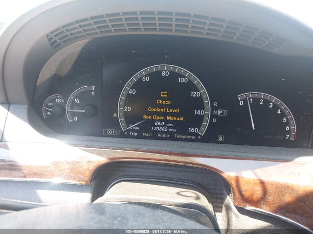 Aukcja sprzedaży 2011 Mercedes-benz S 550 4matic, vin: WDDNG8GB3BA392076, numer aukcji: 45098528