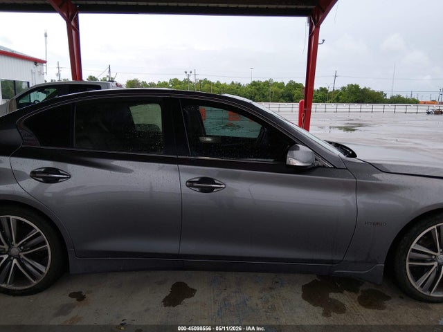 45098556 :رقم المزاد ، JN1AV7AP8GM490235 vin ، 2016 Infiniti Q50 Hybrid مزاد بيع