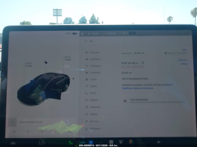 Продажа на аукционе авто 2019 Tesla Model 3 Long Range/performance, vin: 5YJ3E1EB2KF237284, номер лота: 45098574