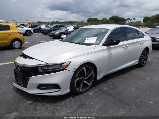 45098594 :رقم المزاد ، 1HGCV1F33KA082181 vin ، 2019 Honda Accord Sport مزاد بيع
