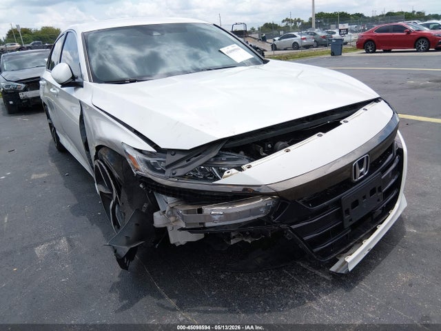 45098594 :رقم المزاد ، 1HGCV1F33KA082181 vin ، 2019 Honda Accord Sport مزاد بيع
