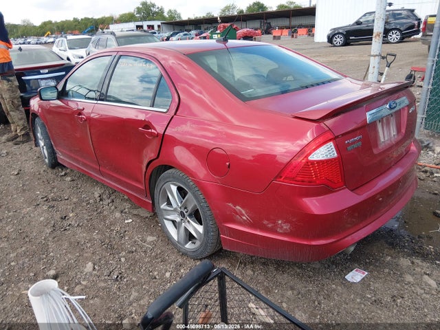 2010 Ford Fusion Sport მანქანა იყიდება აუქციონზე, vin: 3FAHP0KC5AR348499, აუქციონის ნომერი: 45098713