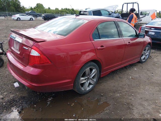 2010 Ford Fusion Sport მანქანა იყიდება აუქციონზე, vin: 3FAHP0KC5AR348499, აუქციონის ნომერი: 45098713