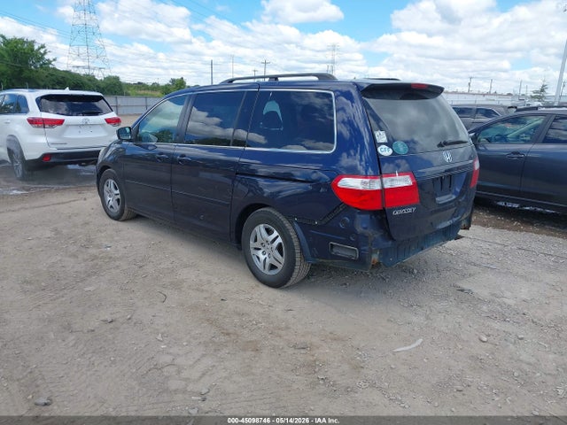 Продажа на аукционе авто 2007 Honda Odyssey Ex, vin: 5FNRL38467B003276, номер лота: 45098746