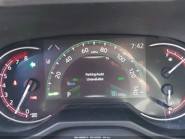 45098813 :رقم المزاد ، 2T3Y1RFV2KC016787 vin ، 2019 Toyota Rav4 Limited مزاد بيع