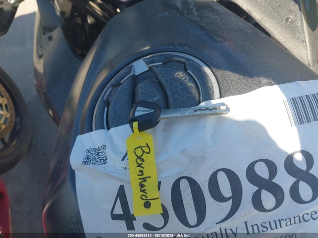 45098838 :رقم المزاد ، ML5EXGG11TDA75650 vin ، 2026 Kawasaki Ex500 مزاد بيع