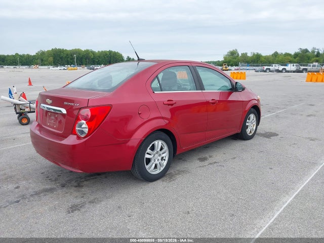 Aukcja sprzedaży 2013 Chevrolet Sonic Lt Auto, vin: 1G1JC5SG8D4157933, numer aukcji: 45098855